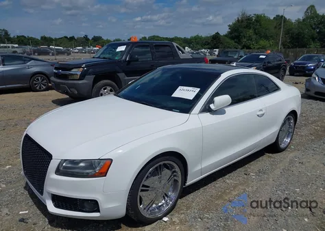 2010 Audi A5 2.0L Prestige из США, поврежденный, VIN WAUWFAFR6AA077078
